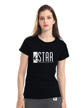 Superman Seria STAR S. T. A. R. labs moda produsului tricou 2018 Vara fierbinte de vânzare tricou femei din bumbac de înaltă calitate de îmbrăcăminte de brand