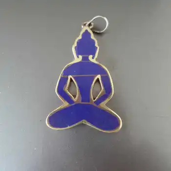 TBP372 Zen Bijuterii Tibetane Buddha Amuleta Pandantive Yoga Buddha Meditând mai Multe Culori