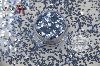 TCM0712 Forma de Diamant 2MM 080 Dimensiuni Saxa Culoare Albastru luciu Metalic Sclipici pentru unghii lac de unghii sau alte DIY decorare