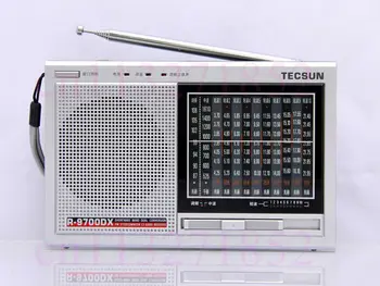 TECSUN R-9700DX Original Garanție SW/MW Sensibilitate Ridicată Lume Band Radio Receptor Cu Difuzor Transport Gratuit