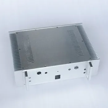 Temperatura audio aluminiu amplificator Șasiu/caz 430*310*120 BZ4312A2