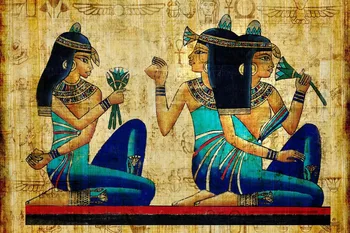 Tesatura panza poster personalizat de imprimare (cadru disponibil) desen Egiptul antic fata PYS33 pentru perete camera decor decor decor acasă