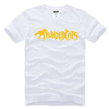 Thundercats Super Pisica Desene animate Barbati Mens T Shirt T-shirt 2016 Nou Casual cu Maneci Scurte O Gât Bumbac Tricou Tricou Camisetas Masculina