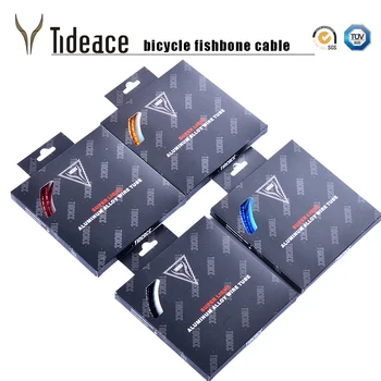 Tideace Sosea/MTB Bicicleta Tura prin cablu/carcasă frână de bicicletă cablu schimbător Tuburi fishbone Carcasa din Aluminiu Bicicleta, Set Cabluri
