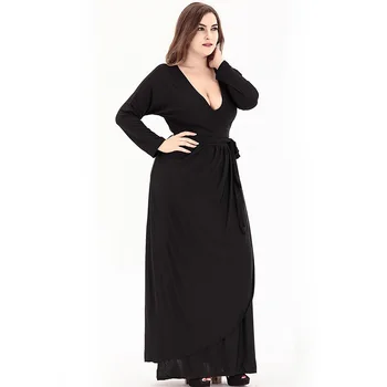 Toamna femeie Boem Maxi plus dimensiunea rochie lunga de sex feminin de mari dimensiuni Glezna-Lungime rochii de grăsime mm petrecere de seara, de Mare Dimensiune rochii