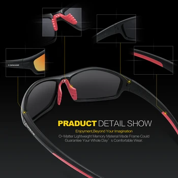 TOREGE 2017 Nou Polarizat ochelari de Soare pentru Barbati Femei Polarizat Ochelari de UV400 a Reduce efectul de Orbire de Funcționare Drumeții Ochelari