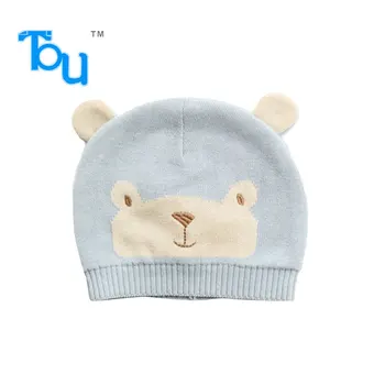 Tou nou Stil baietel si fata de Iarna Pălării Animale Pălării Little Bear Hat Copii Pălării de Iarnă Blue0-6M