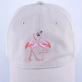 TQMSMY Bumbac Barbati Snapback Tati Șepci de Baseball pentru Femei Flamingo Model de Broderie Soare-umbra Hip Hop tati Pălării TMDH02