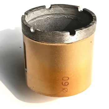 Transport gratuit 1 buc 60mm diamant gaura văzut cu M10 conector core bit burghiu pentru marmura/granit/caramida/piatra bit alezor