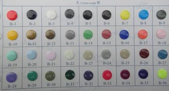 Transport gratuit 100 de seturi KAM snap butonul pentru cusut de culoare pentru copii din plastic de fixare snap butonul B21 culoare Roz Pal