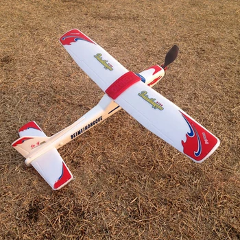 Transport gratuit Linnet Banda de Cauciuc Alimentat de Aeronave Model DIY model de avion de Jucărie Asamblate puzzle pentru copii cadouri lucrate manual avion