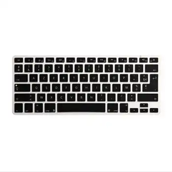 UK eu US Layout franceză AZERTY Belgian Silicon Tastatură Protector Flim Acoperire Piele pentru Apple MacBook Pro Air Retina 13 15 17