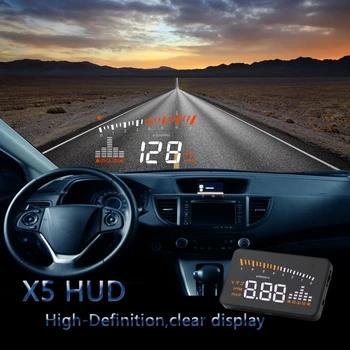 Un ecran de 3 inch Masina hud head up display Digital, vitezometru mașină pentru volvo xc60 xc90 v40 v60 s40 s60 s80 s90 c30