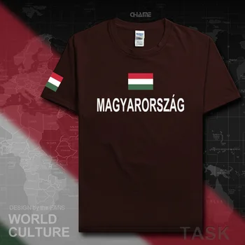 Ungaria maghiară mens t shirt moda 2017 tricouri națiune echipa bumbac t-shirt sportive de îmbrăcăminte teuri steaguri țară HUN HU
