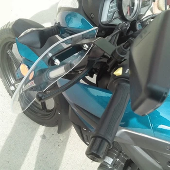 Universal motocicleta scut de vânt se ocupe de paza de mână ABS transparent handguards PENTRU KAWASAKI Z250 Z800 Z1000 2012 2013