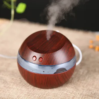 USB cu Ultrasunete a CONDUS Masina /Casa Umidificator Lemn Lemn Aroma Difuzor de Ulei Esențial Difuzor Aromaterapie filtru de ceață