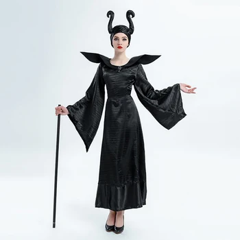 VASHEJIANG New sosire! Blestem de dormit costume,Film Maleficent Cosplay, Costume de halloween pentru Femei Maleficent Joc de Rol