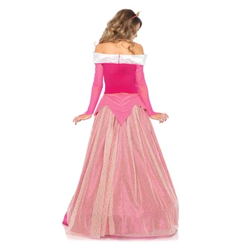 VASHEJIANG Roz Adult Uimitoare Frumusete de Dormit Costum Femei Aurora Cosplay Femei Printesa Aurora Bellet Costum Pentru Halloween