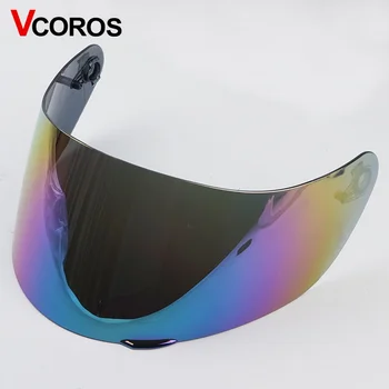 VCOROS 902 casca motocicleta fata scut K3 SV K5 Casca negru clar oglindă de argint rainbwo ochelari fumurii pentru k-3 sv k5 căști de protecție