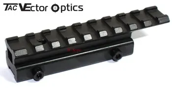 Vector Optica 11mm coadă de rândunică la 20mm Weaver Picatinny Feroviar Extins Naștere Muntele / see-Thru Tip domeniul de Aplicare Accesorii