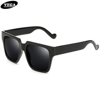 VEGA 2017 Trendy Mare și Negru ochelari de Soare Unisex Pătrat Ochelari de Hipster Vintage Ochelari Femei Bărbați Nuante UV400 VG04