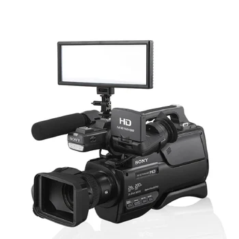 Viltrox L132T LCD Display Bi-Color & Estompat Slim DSLR Video LED + Acumulator + Incarcator pentru Canon Nikon Camera Video DV