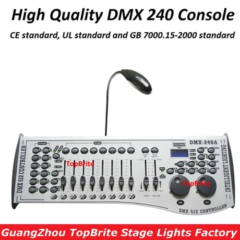 Vânzarea Internațională Standard DMX 240 de Comandă în Mișcare Cap Etapa de Par Led Lumini de Console DJ 512 Dmx Controller Echipamente