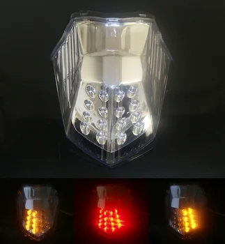 Waase Pentru YAMAHA XJ6 Diversion F 2010 2011 2012 2013 2016 E-Mark Coada de Lumină de Frână, semnalizatoare Integrate LED-uri Lumina