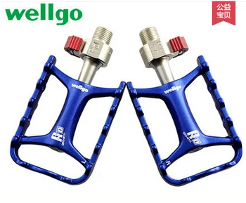 Wellgo m111 qrd-m111 rapid eliberați pedala de biciclete de munte ultra-light poartă pedala pedala de biciclete Rutier