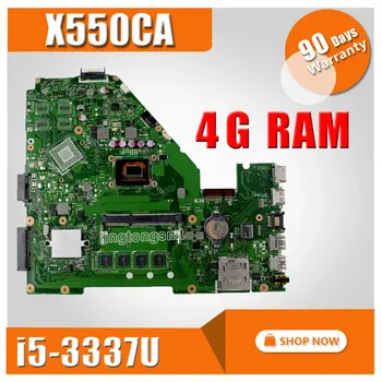 X550CA laptop mothebroard pentru ASUS X550CA R510CA X550CC cu i5 3337U HM76 Chipset memorie de 4 gb HD Graphics 4000 testat