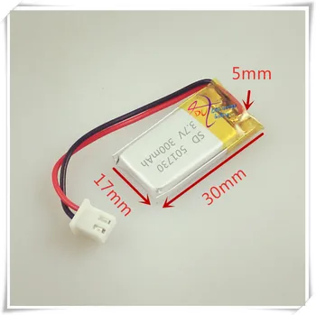 XH2.54 300mAh 501730 3.7 V baterie litiu-polimer de înregistrare punct de citire pix Bluetooth de afaceri