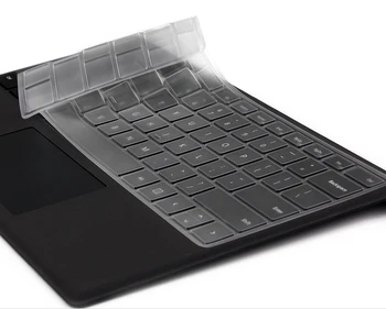 XSKN pentru Microsoft Surface Pro 4 Tip Coperta Piele Tastatură Clar TPU Translucid Praf-dovada Tastatura Proector Film Autocolant