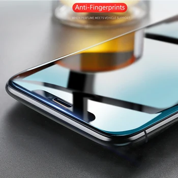 YKSPACE Real cel Mai bun 4D Curbat Full Capac din Sticla Temperata Pentru iPhone X 10 3D Ecran Protector 9H HD Ochii de Îngrijire Anti blu ray Zero