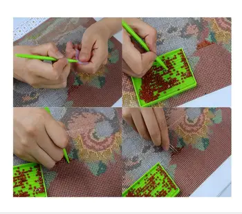 YUMEART Cross Stitch 3D Diy Diamant Pictura Pietre Broderie Rășină Set Panza Ulei de Ambarcațiuni Tesatura Mozaic de Artizanat Copii Cat
