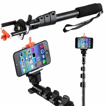 Yunteng 188 Portabile Stâlp Extensibil Selfie Camera Monopod Selfie Stick Trepied Para Selfie Pentru Telefoane