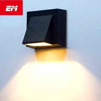 În aer liber Lampa de Perete 5W LED Tranșee de Perete Lampă de Fixare de Construcție rezistent la apa Exterior Poarta Balcon Gradina Curte de perete Led lumina ZBD0099