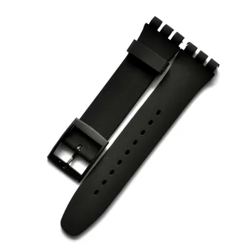 Înlocuirea watchband ceas trupa curea pentru curea Swatch 17 mm și 19 mm de Înaltă calitate, - vă Rugăm să marcați dimensiunea și culoarea