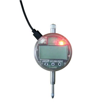 0.01 mm Electronice Li-Baterie Micrometru de 12,7 mm Atingere Botton USB Dial Indicator Indicator IP54 Ulei Dovada Digitale, Micrometre Cu Cutie