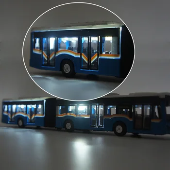 1: 32 aliaj trage înapoi de autobuz modele de simulare mare de creștere autobuz,metal diecasts,vehicule de jucărie,intermitent & muzicale,transport gratuit
