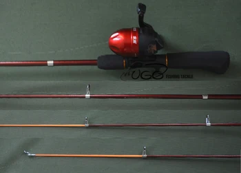 1,5 m Combo Pole Tijă de Pescuit Cu undita Linie Cârlig și Sinker Bobber Starter Kit Pentru Incepatori Copii Cadou de Crăciun