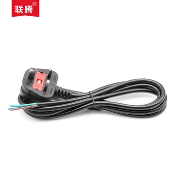 1,8 M BS Autentificare British Standard de limba engleză. Cablu de alimentare Plug Goale Coada Calculatorul Singur Cap de Linie 3x1.5 Pătrat