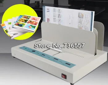 1 BUC 220V 50Hz 100W SK5000 Lipici Fierbinte Obligatorii Mașină Desktop Perfect Hârtie Termică Liant Electrice Metal Book Maker