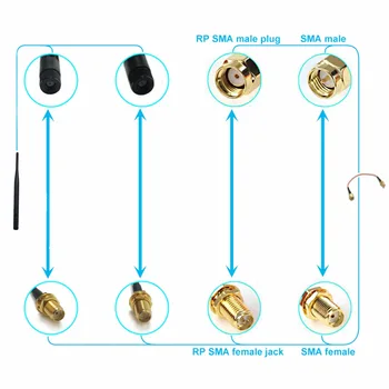 1 BUC 3G, 4G, GSM, GPS, WiFi, antene baza magnetica extensia SMA male conector adaptor cu 3M Extensia de transformare cablu #2
