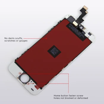 1 BUC OEM de Calitate AAA Display Pentru Apple iPhone 5SE Lcd Touch Ecran Digitizor de Asamblare Remplacement Piese