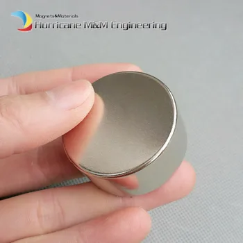 1 BUC Puternic Neodim Magnet Rotund Dia. 40x20 mm N42 din Neodim de 40 mm x 20 mm Disc Magnet Permanent NiCuNi Placat cu Magnetizat Axial