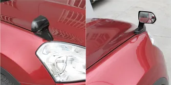 1 Pereche Auto Argint Cu Unghi Larg De Spate Oglinzi Vehicul Auto Universal Blind Spot Pătrat Vedere Laterală Spate Oglindă Plană