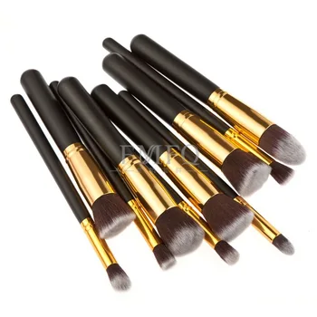 10 buc Pensule de machiaj+15 culoare Anticearcan Paleta de machiaj set kit pincel pentru Maquiagem make up set Perie Fundație