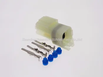 10 seturi de 2.2 mm 4 pin Auto de sex masculin Electrice ORGOLII plug,Auto senzorului de oxigen plug pentru Sumitomo conector pentru Suzuki etc.