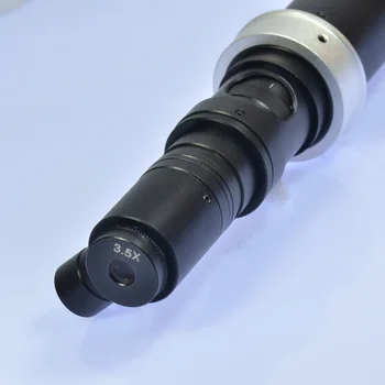 1000X Control Zoom Monocular C-mount Lens + Coaxial Lumina + Stereo Suport pentru PCB SMD Industriale Microscop Camera