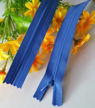 10buc albastru Regal fermoar Invizibil No3 50cm lungime pentru cusut accesorii de Îmbrăcăminte,de Mare intensitate rochie,perna,perna cu fermoar